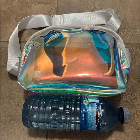 Holographic clear laser Crossbody Bag-perfect for concert or beach party - Picture 6 of 7